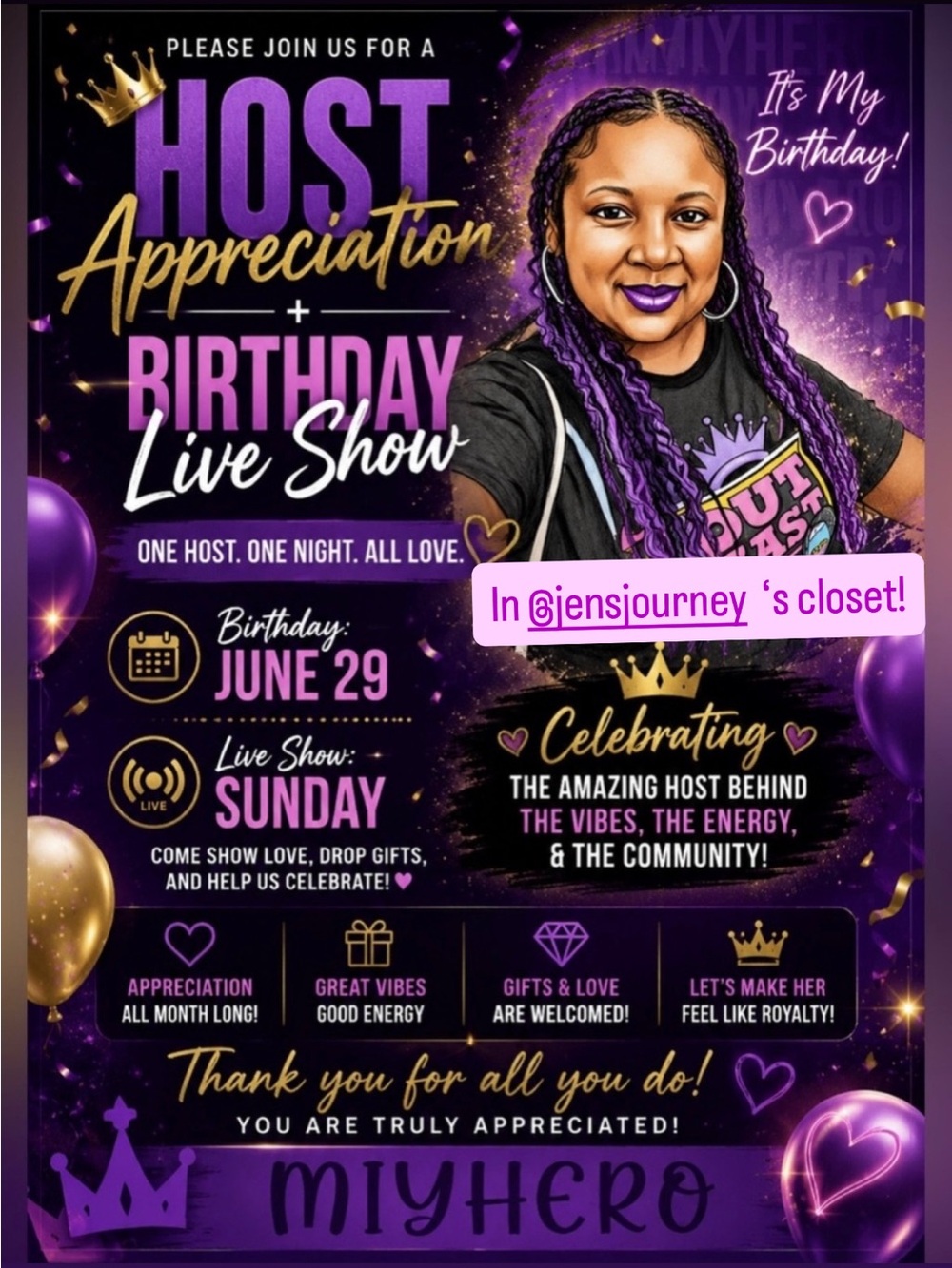 💜miyhero Next Show TBD💜